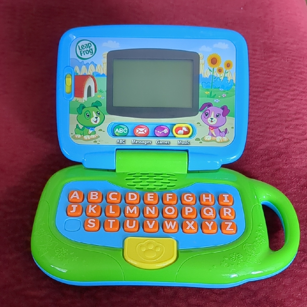 LeapFrog Green and Blue Learning Laptop